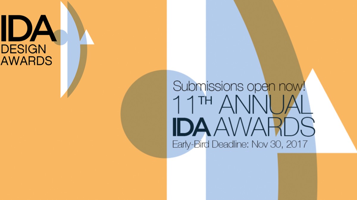 11th Annual IDA International Design Awards CFP