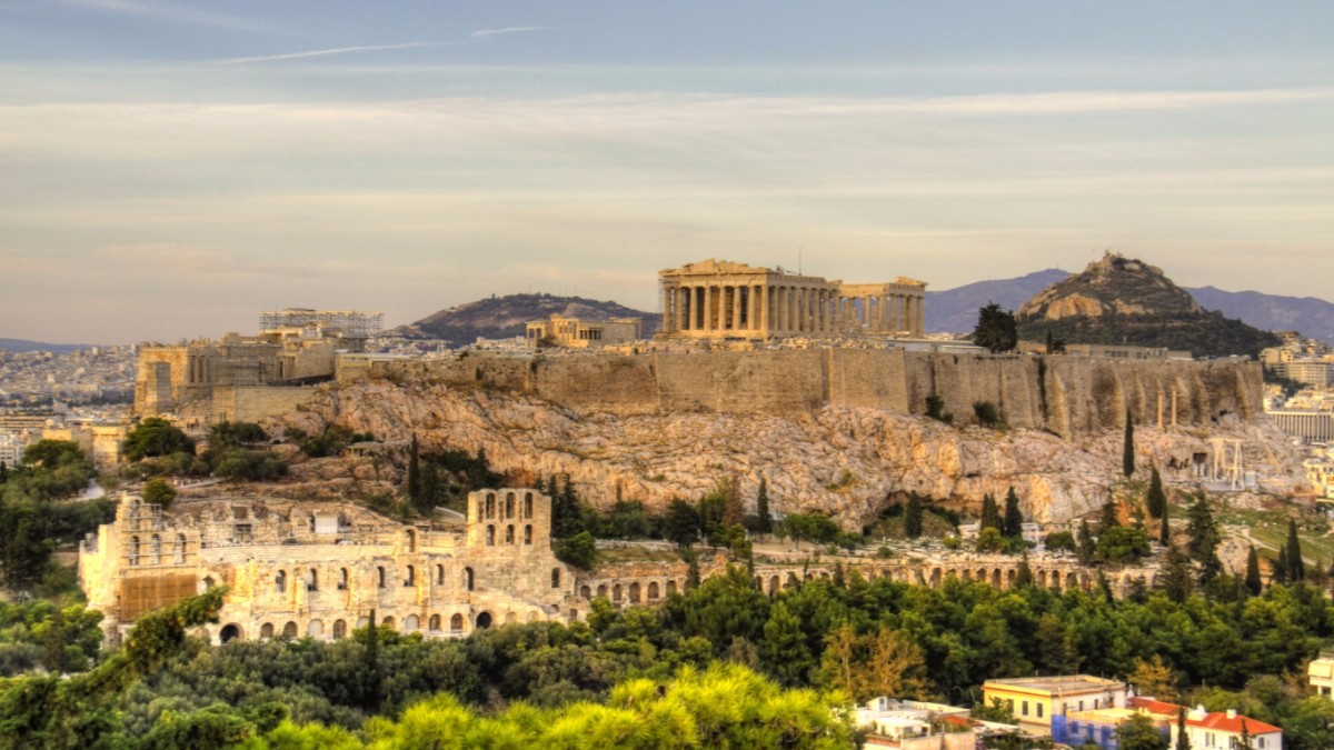 ATHENSCALL: TERRACE OF ACROPOLIS