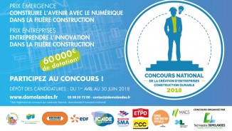 Concours National Création Entreprises Construction Durable