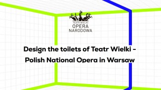 Design toilets of Polish National Opera in Warsaw