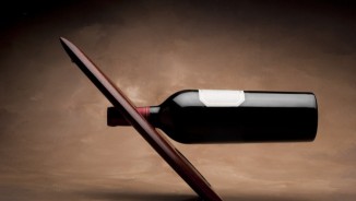 The greatest wine bottle holder ever designed